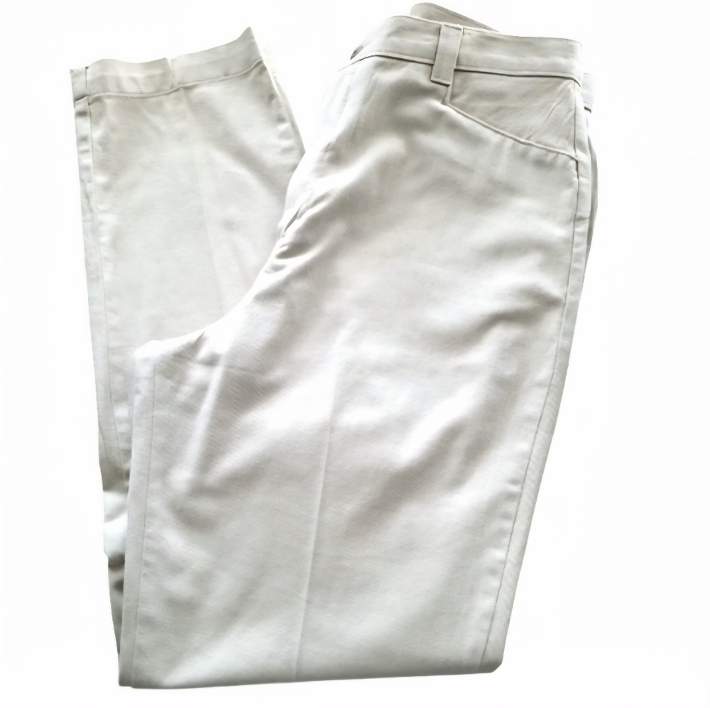 Lee Casuals Light Beige Straight Leg Pants Size 14L